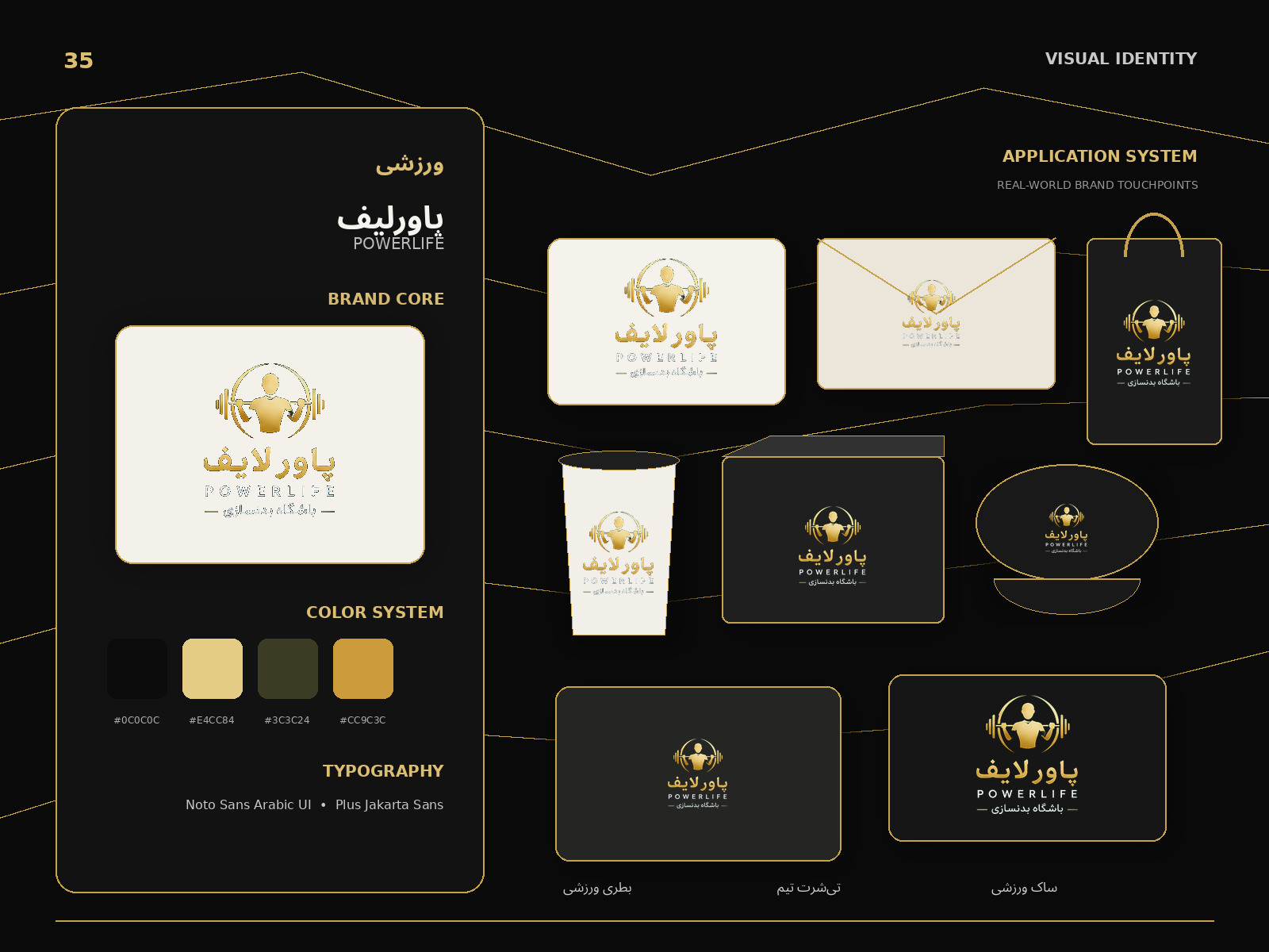 هویت بصری پاورلیف